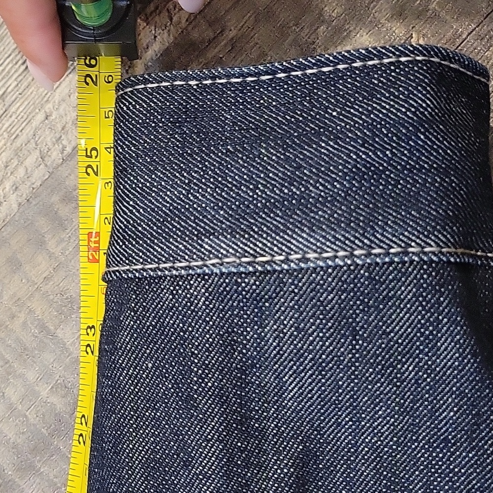 Levi's Men's 1990s Relaxed Fit Trucker  Dark Blue Denim Jacket - Picture 11 of 14
